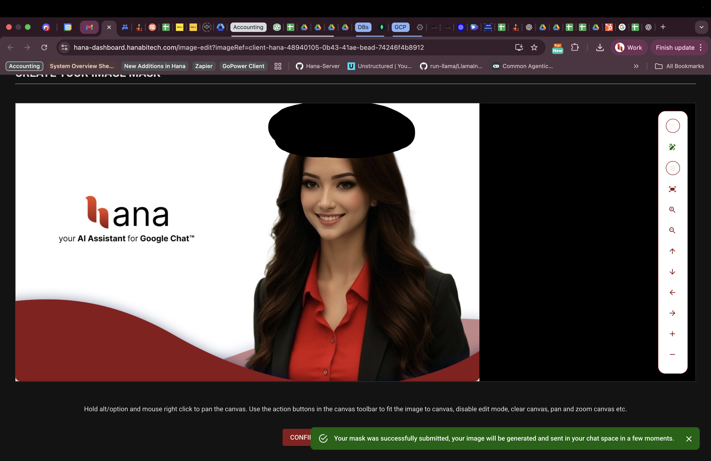 Hana dashboard: image mask editing page (3)